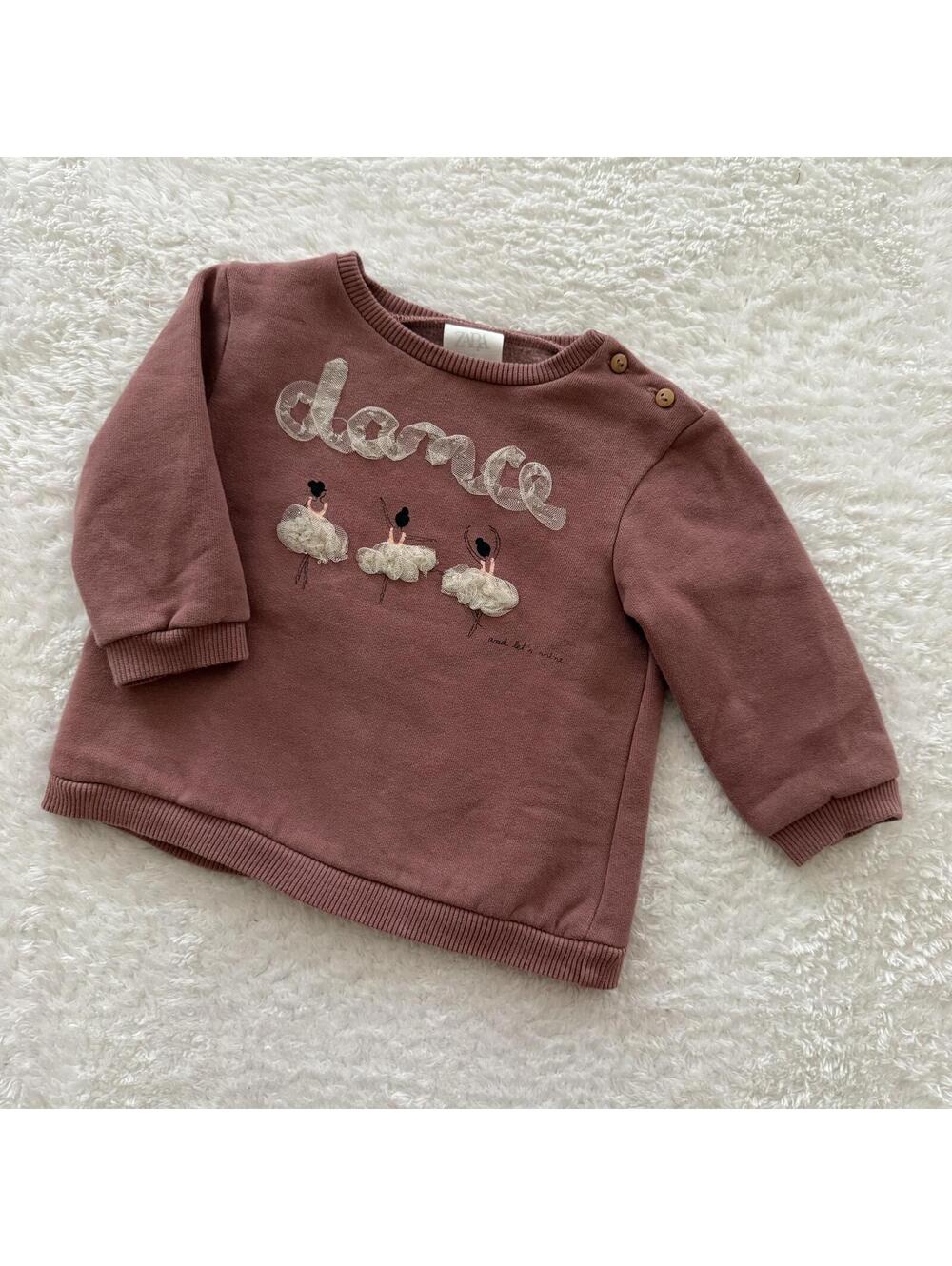 12-18m Zara Dance Sweatshirt